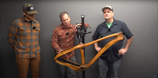 Hardtail Party: A Prototype Hardtail Made of Wood? Taking a First Look at Celilo Cycle's Wood + Carbon Prototype